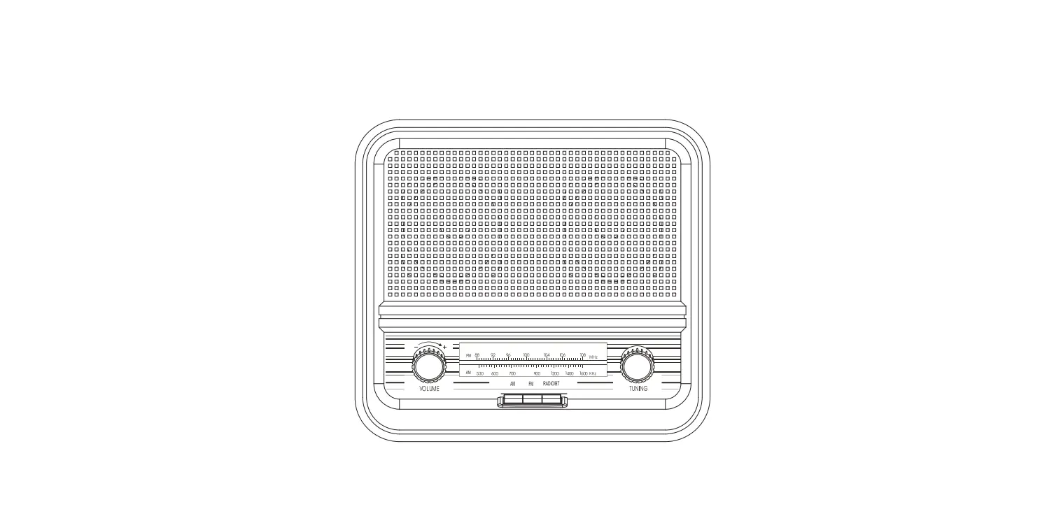 Vintage Rad-v1 Wooden Am/fm Radio With Bluetooth And Aux In User Manual Vintage Rad-v1 Wooden Am/fm Radio With Bluetooth And Aux In User Manual