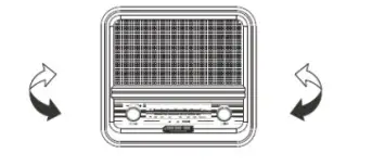 Vintage-RAD-V1-Wooden-AMFM-Radio-with-Bluetooth-and-AUX-IN-FIG-3