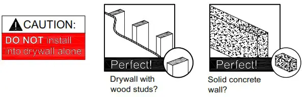 Mounting Dream MD2379 Single Stud Full Motion TV Mount - Before getting started 3