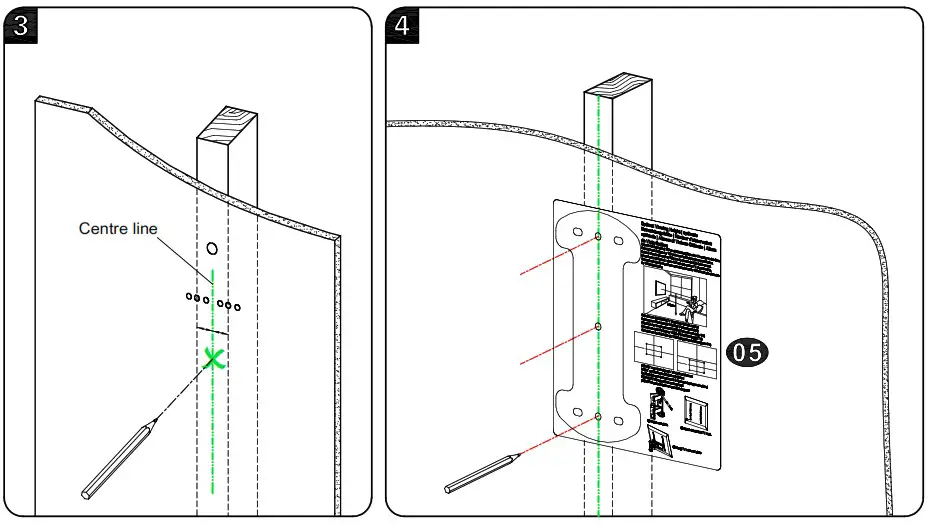Mounting Dream MD2379 Single Stud Full Motion TV Mount - Parts and Hardware 6