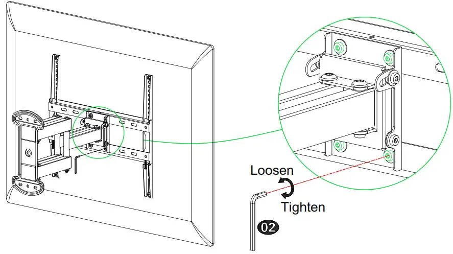 Mounting Dream MD2379 Single Stud Full Motion TV Mount - abuustments 1