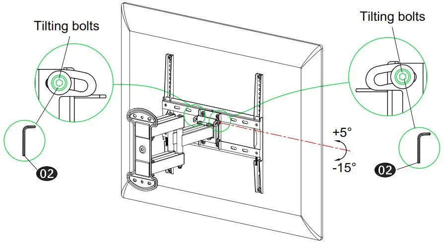 Mounting Dream MD2379 Single Stud Full Motion TV Mount - abuustments 2