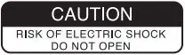 FOCAL 5.1 Satellites User Manual - Caution Risk of Electric Shock Do Not Open