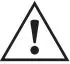 FOCAL 5.1 Satellites User Manual - Warning or Caution icon