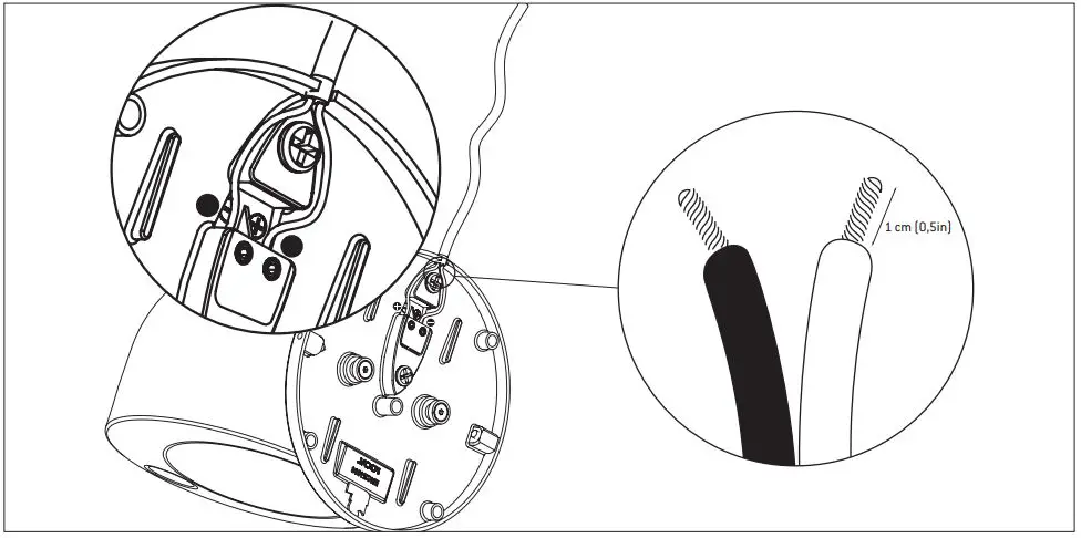 FOCAL 5.1 Satellites User Manual - connect the cables to the satellite speaker