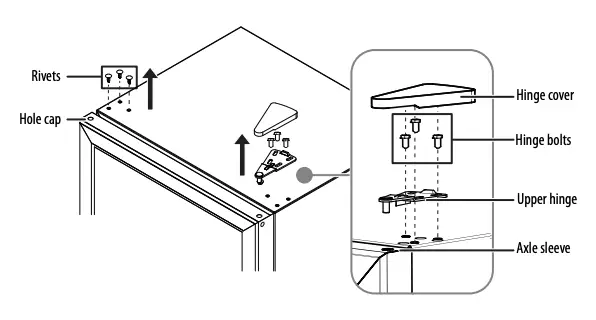Reversing the door 1