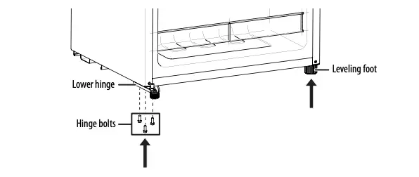 Reversing the door 5