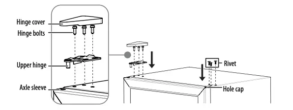 Reversing the door 6