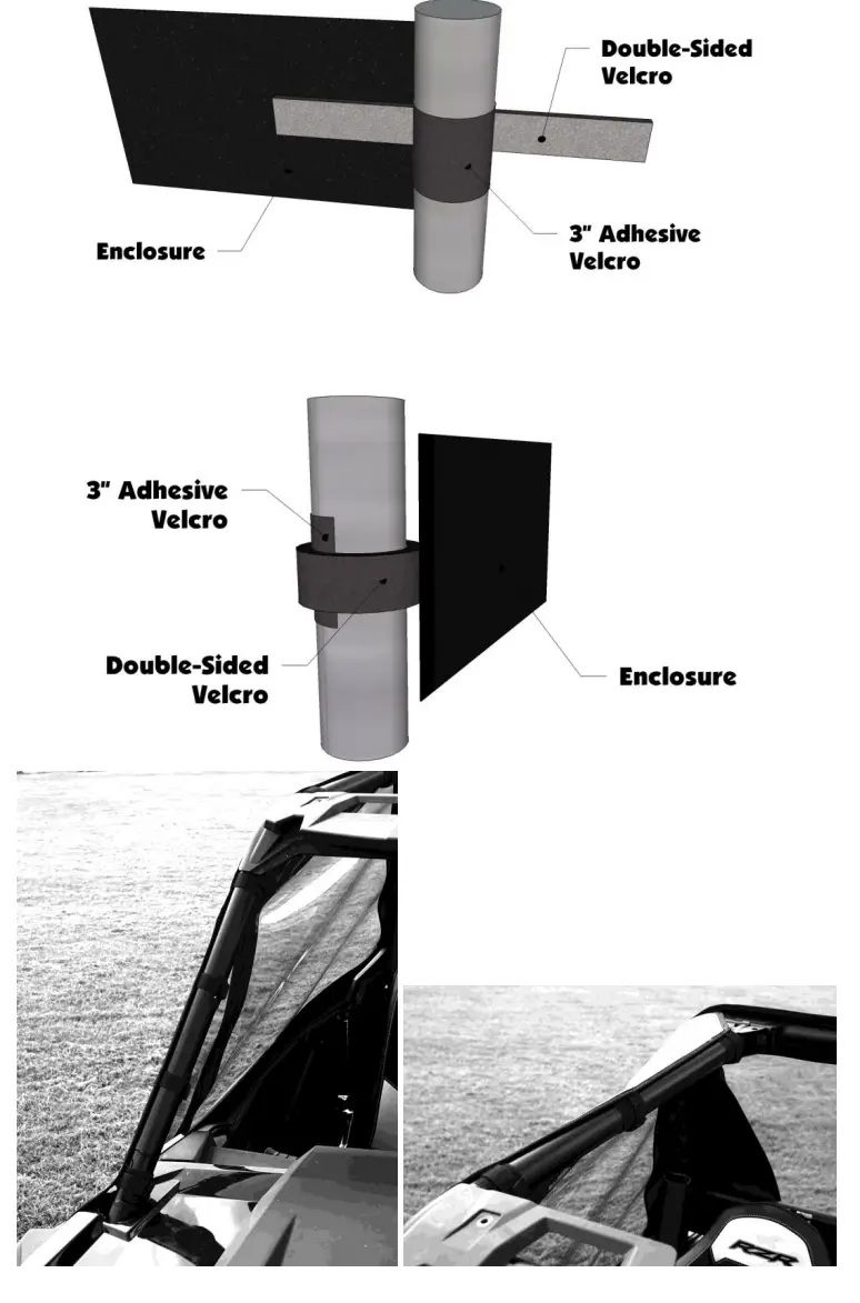 FALCON RIDGE Polaris RZR XP 4 Turbo Cab fig 12