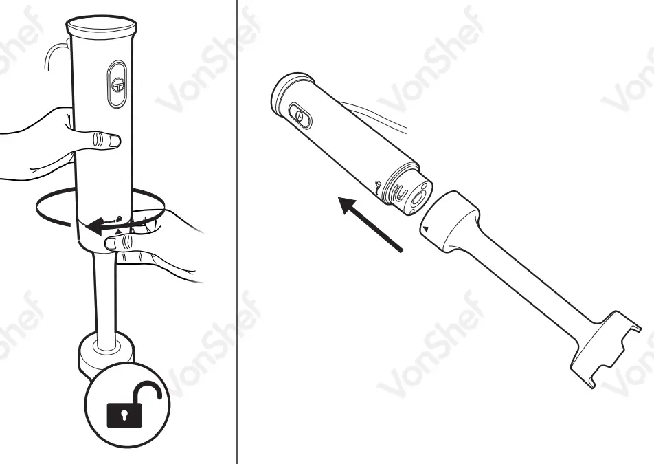 VonShef 2000134 Hand Blender-fig4
