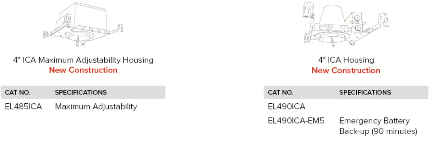 ELCO Lighting ELK4129C Pex 4 Inch Round Adjustable Gimbal-fig9