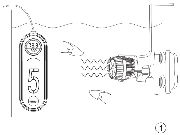 hygger HG-011 Smart Variable Frequency Titanium Heater - fig1