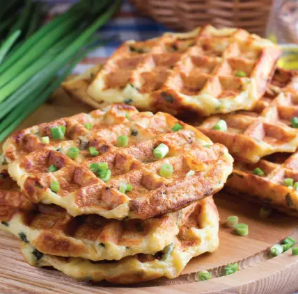 SCALLION WAFFLE