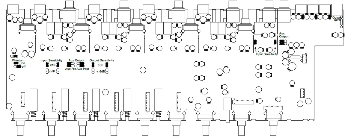 ecler eSAM603 Installation Analogue Mixer fig 4