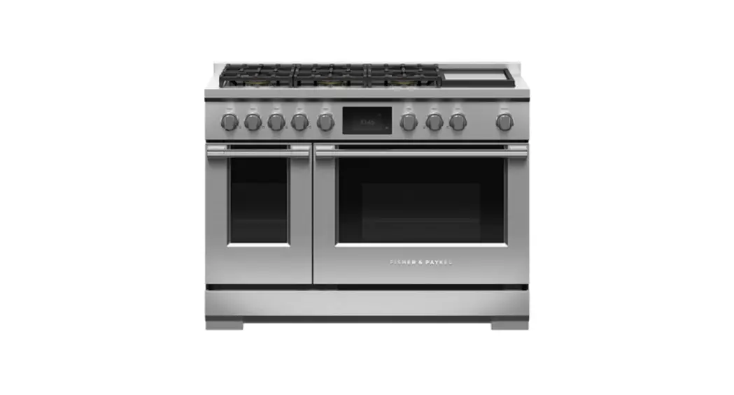 Fisher Paykel Rdv3-486gd N 48 Inch 6 Burners Dual Fuel Range With Griddle User Guide