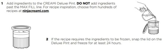 FIG 5 USING THE CREAMi DELUXE