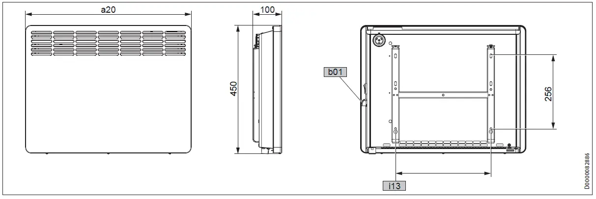 STIEBEL-ELTRON-CNS-100-Trend M-Wall-Mounted-Convector-Heater-FIG-9