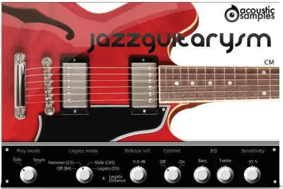 acoustic samples JazzGuitarysM Library for Guitar-fig1