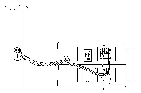 inhand ISE P Series Unmanaged Industrial Ethernet Switch - Power Connection Diagram 2
