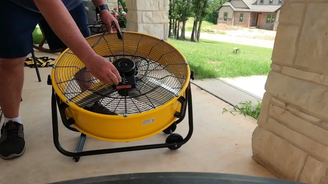 Tornado Hi-fan-24hvwm-wr-1p 24 Inch Outdoor Rated Water Resistant High-velocity Metal Wall Fan Instruction Manual