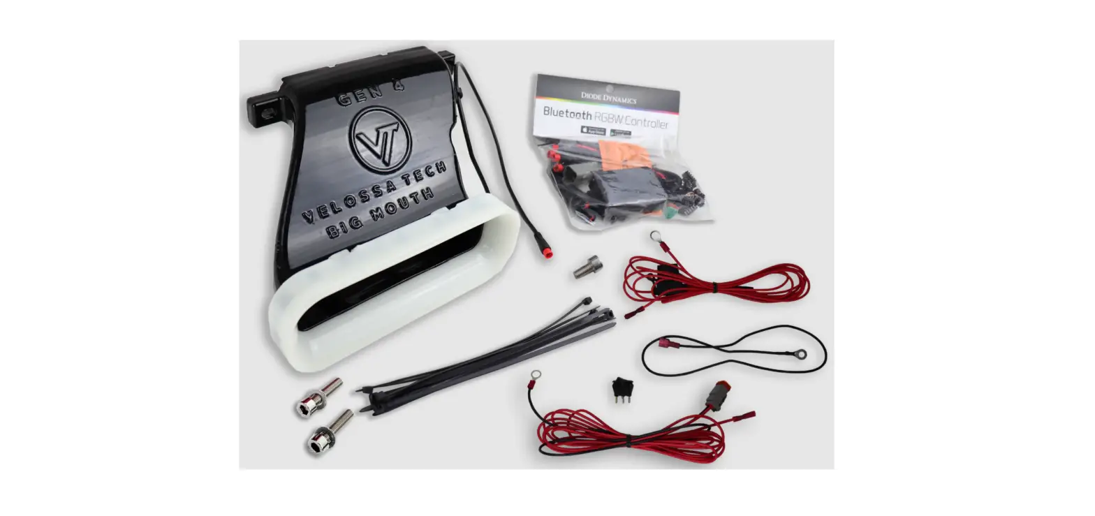 Velossa Tech 2019-2020+ Kia Forte Gt Big Mouth Lit Kit Ram Air Installation Guide