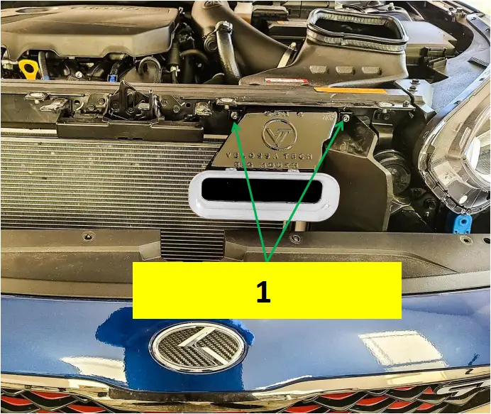 VELOSSA TECH 2019-2020+ - Big Mouth Installation