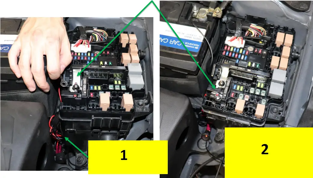 VELOSSA TECH 2019-2020+ - Power Hook-up 2