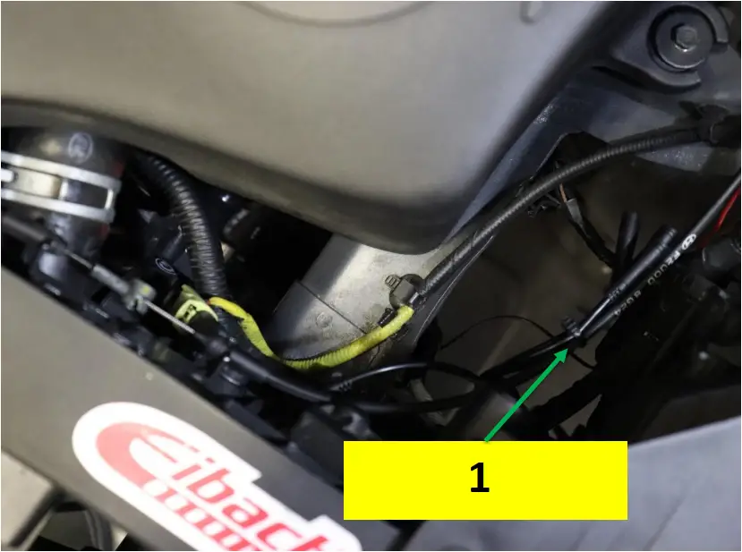 VELOSSA TECH 2019-2020+ - Wire Management 4