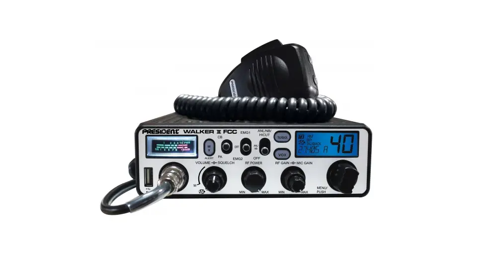 President Walker Iii Fcc Owner's Manual