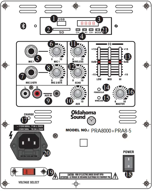 Oklahoma-Sound-PRA8000-Plus-PRA8-5-40-Watt-Wireless-PA-System-fig-1