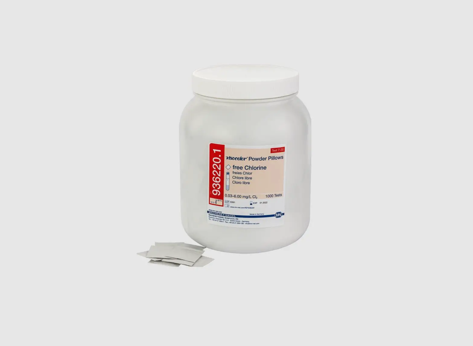 Impex Produkter Viscolor Powder Pillows Free Chlorine User Manual