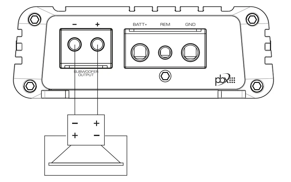 One Dual Voice Coil Subwoofer Parallel Wiring