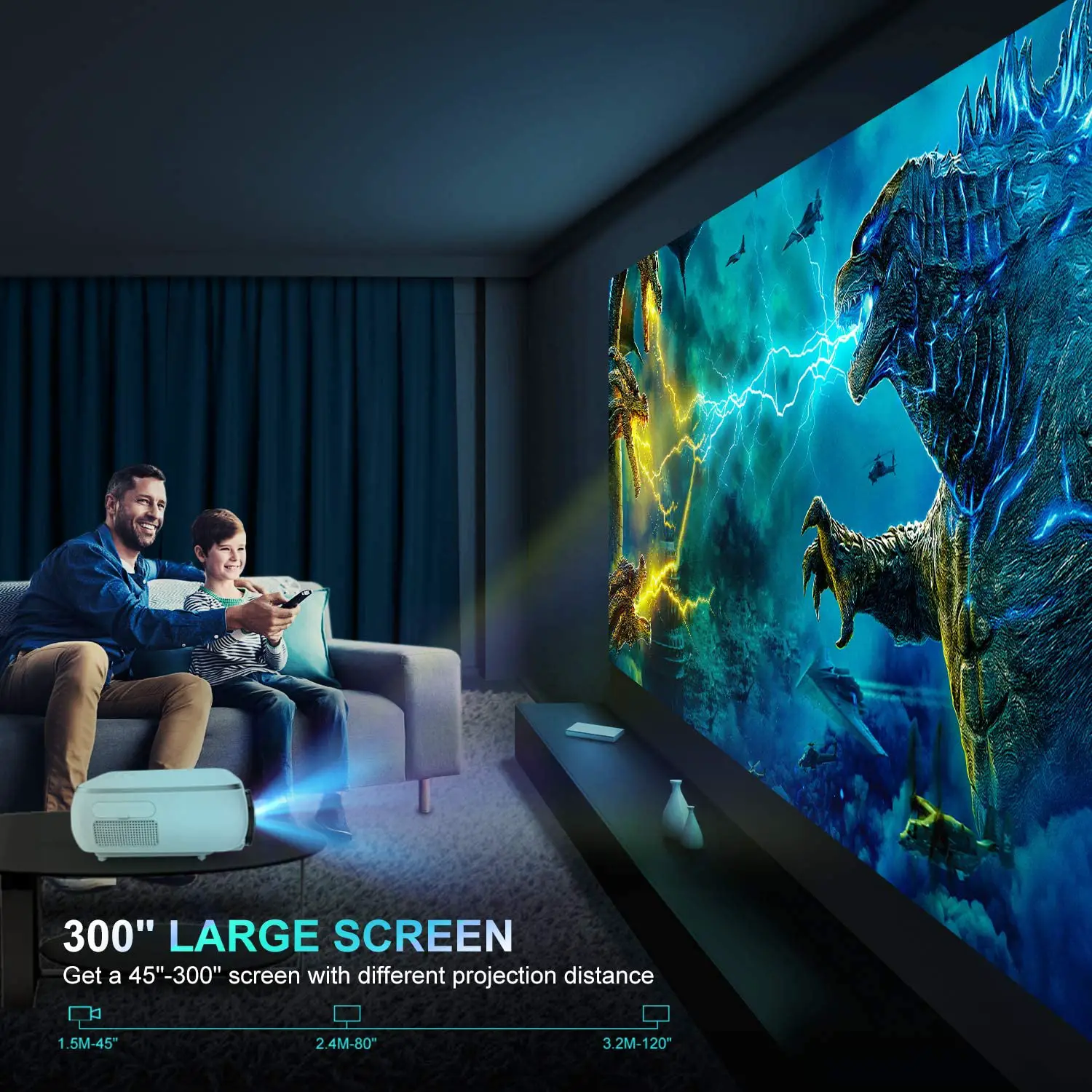 TOPTRO-‎TR80-Smart-Video-Projector-FIG-9