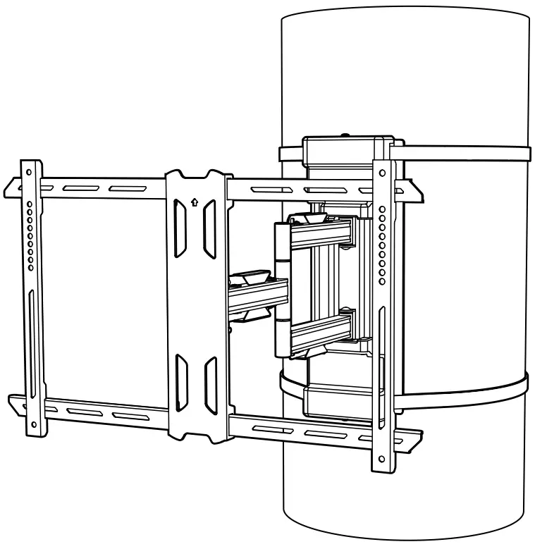 PSC350 Column TV Mount