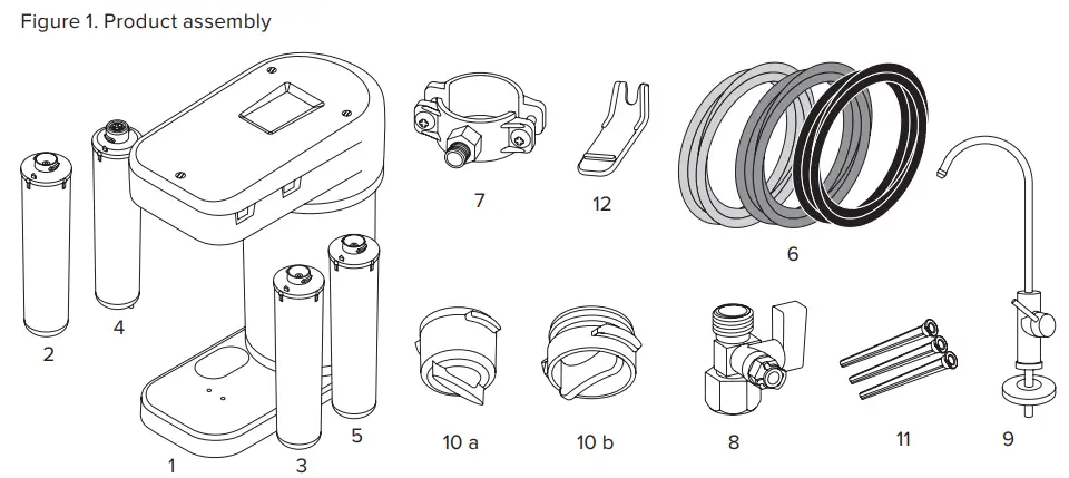 AQUAPHOR RO-101S Reverse Osmosis System - Fig 1