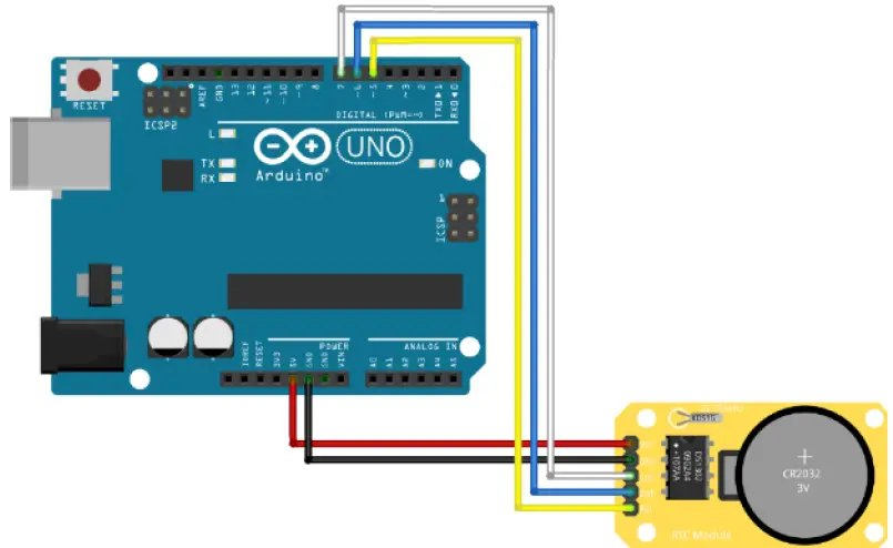 WHADDA WPI301 DS1302 Real-Time Clock Module 01