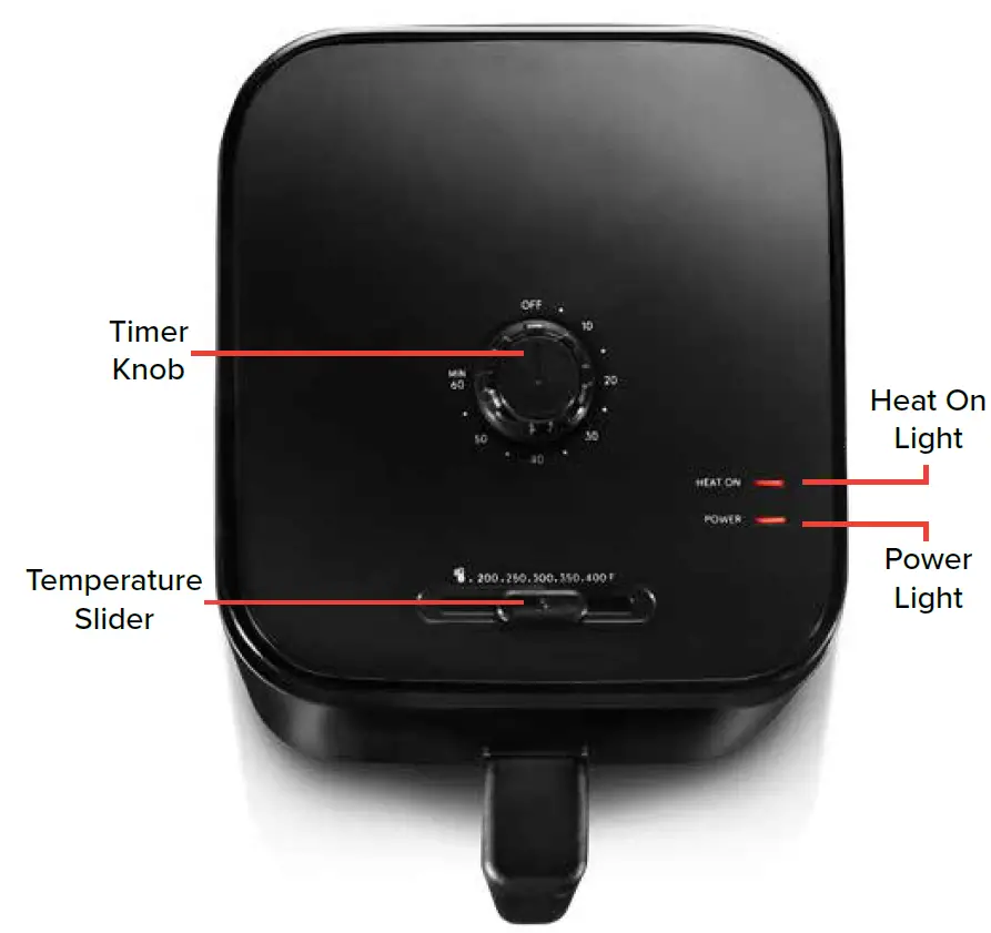 Gourmia GAF222 2qt Compact Air Fryer 4