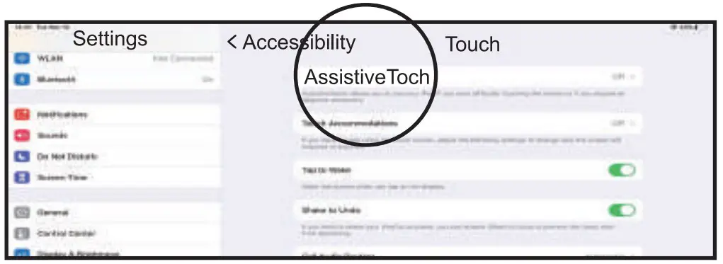 Accessibility Setting