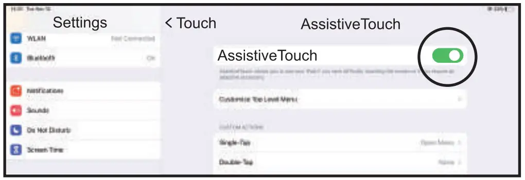 Assistive Touch Setting