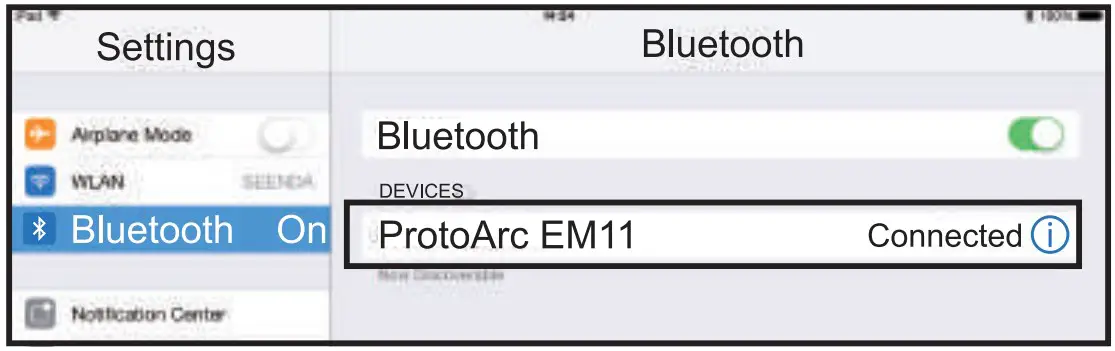 Bluetooth Instructions