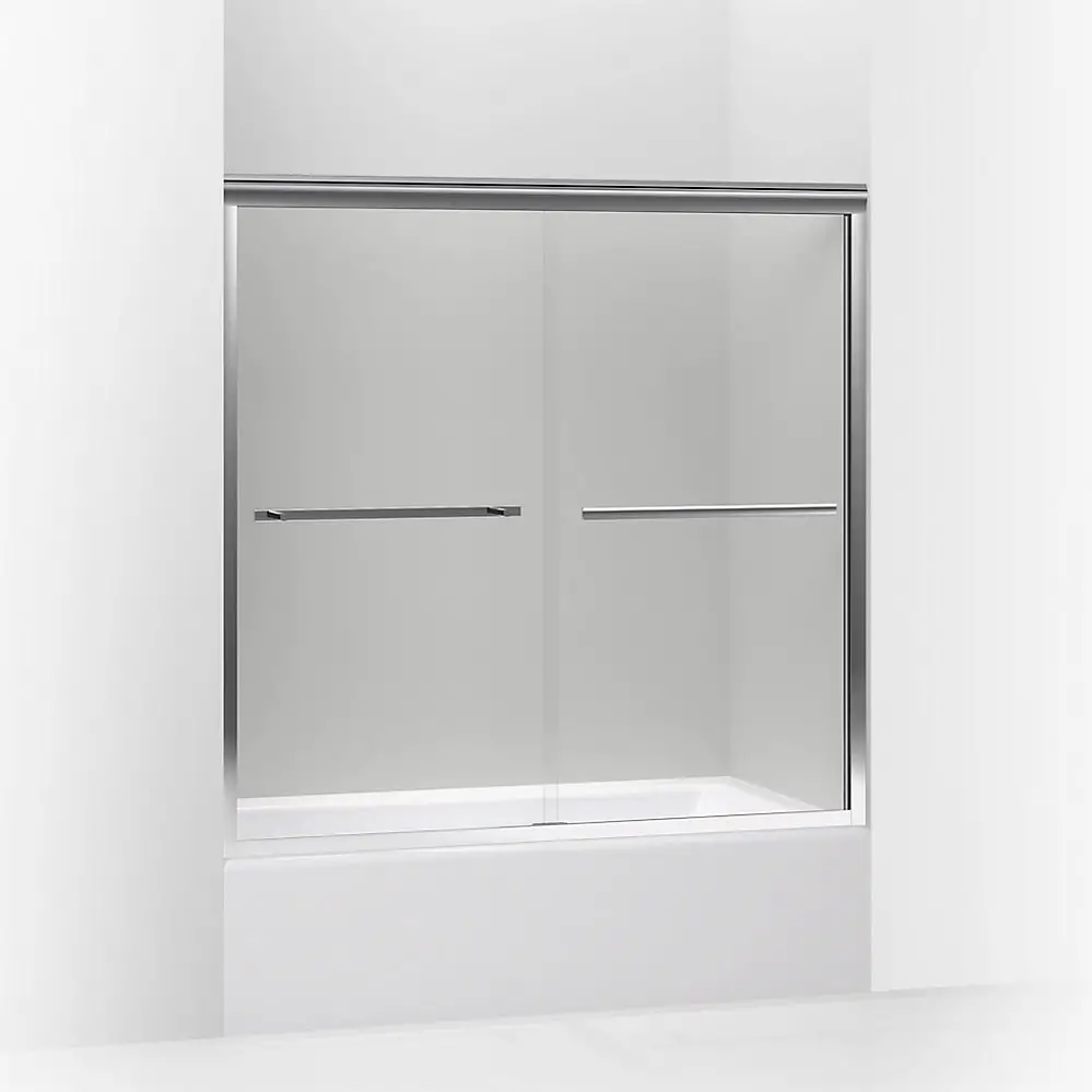 KOHLER K-709062-L Gradient Frameless Sliding Bath Door
