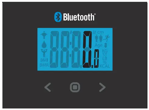 SALTER 9159 Health Premium Bluetooth Smart Bathroom Analyser Scale - Step 6