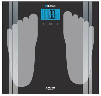 SALTER 9159 Health Premium Bluetooth Smart Bathroom Analyser Scale - Step 7