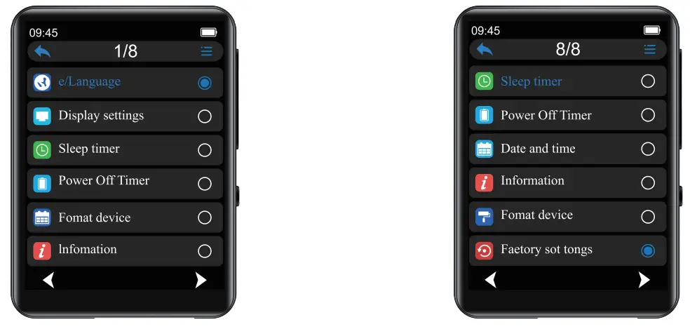 JOLIKE M4 Music Player - 10