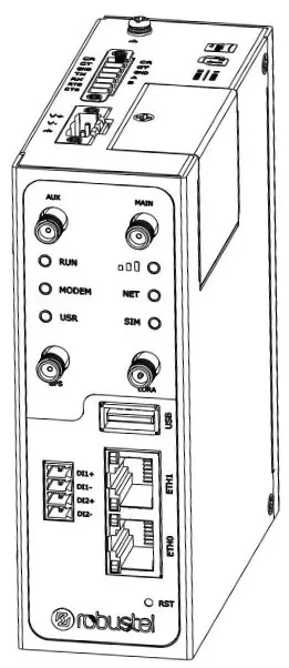 robustel R3000LG LoRaWAN 4G Gateway