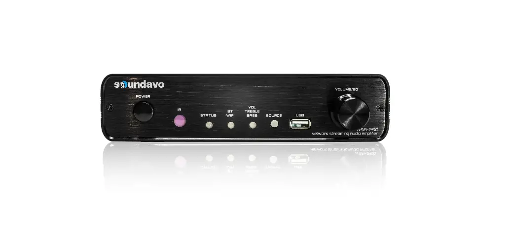 Soundavo Nsa-250 2 X 50w Network Streaming Audio Amplifier Owner's Manual Soundavo Nsa-250 2 X 50w Network Streaming Audio Amplifier Owner's Manual