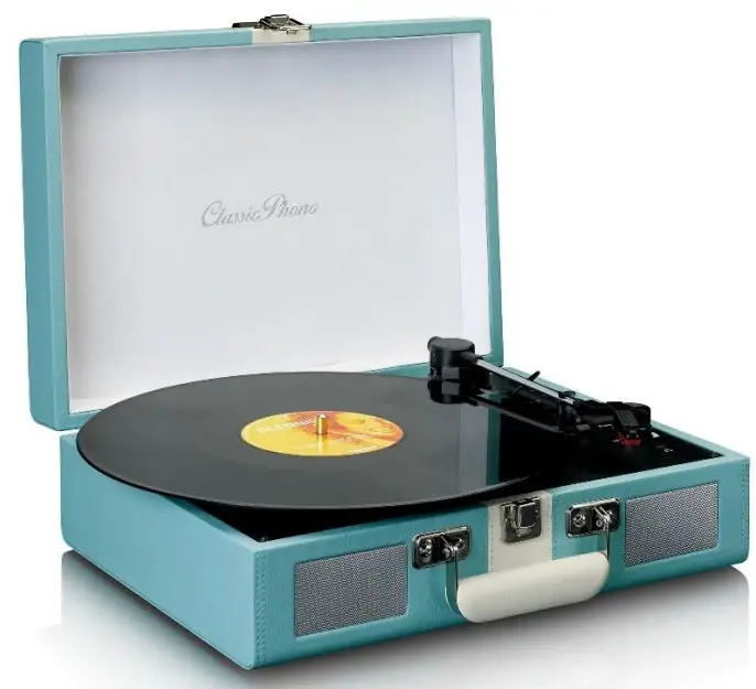 Lenco TT 110 Turntable with Bluetooth Reception and Built in Speakers -