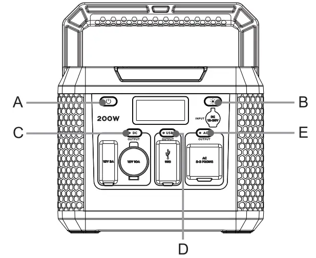 GreatStar MP200 Portable Power Station - fig 6