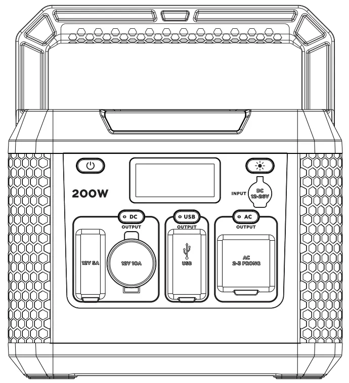 GreatStar MP200 Portable Power Station