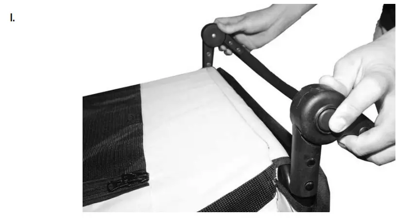 PET GEAR PG8650NZ No-Zip Excursions Pet Stroller -stroller I